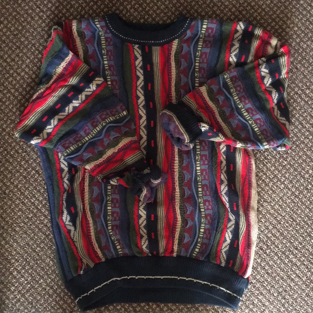 Vintage Cotton Traders men’s Patterned Sweater